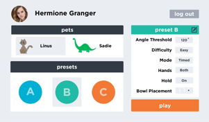 Settings Page